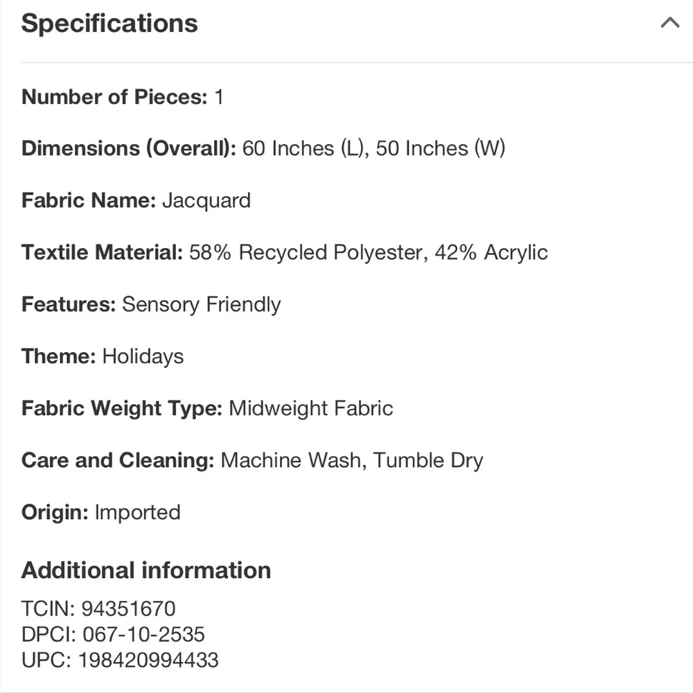 Target Threshold Knit Tree Throw Blanket